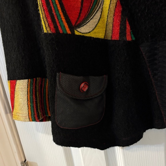 Mirror Image Black Textured Jacket - Picture 4 of 7